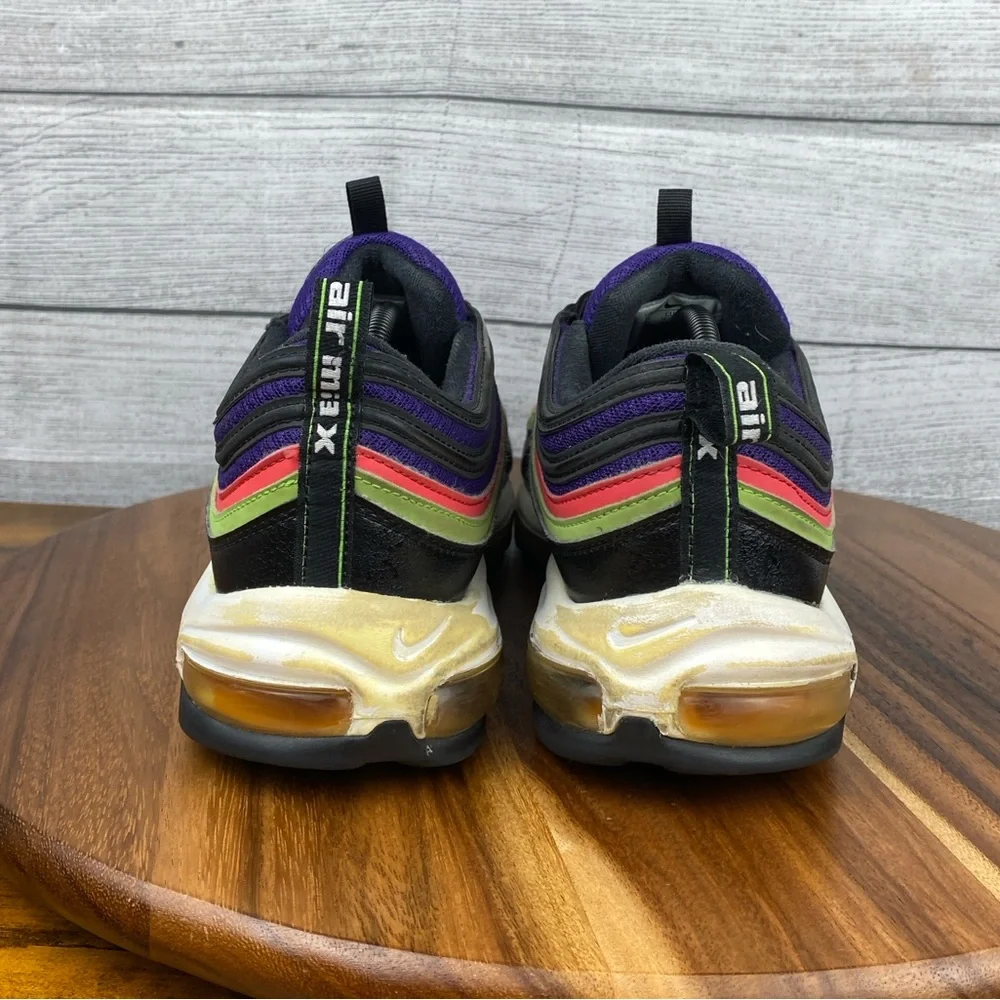 Nike Air Max 97 Joker Black Purple Men’s Shoes CU4890-001 Sneaker Size 12 - Picture 6 of 12